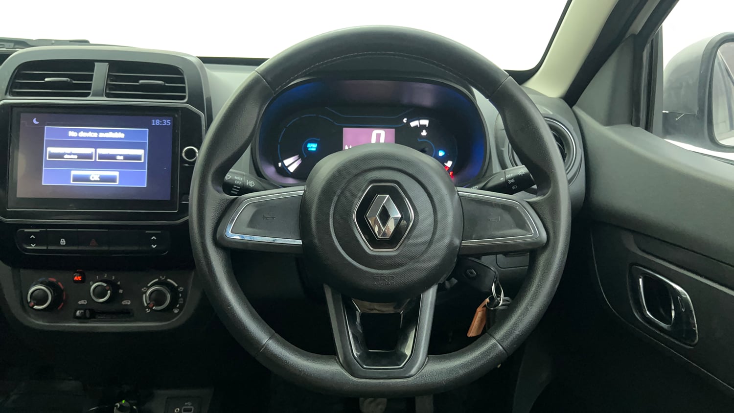 Used 2020 Renault Kwid 1.0 RXT AMT Opt Petrol Automatic interior STEERING VIEW