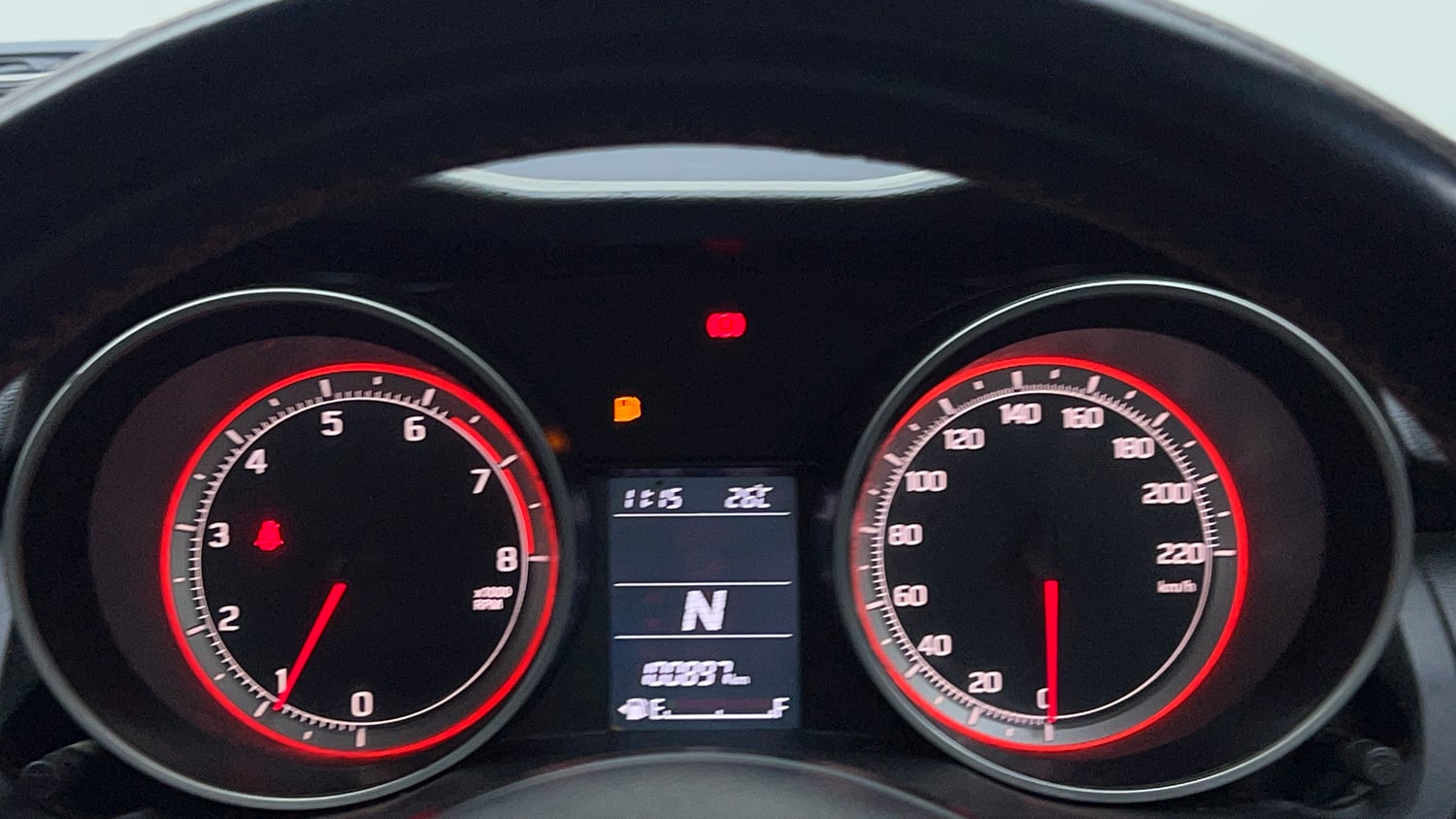 Used 2021 Maruti Suzuki Swift VXi AMT Petrol Automatic interior CLUSTERMETER VIEW
