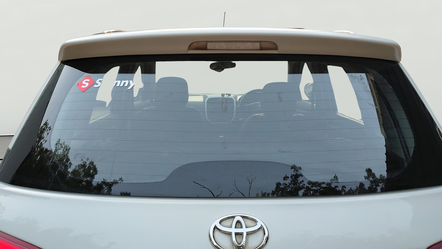 Used 2021 Toyota Urban Cruiser Mid Grade MT Petrol Manual exterior BACK WINDSHIELD VIEW