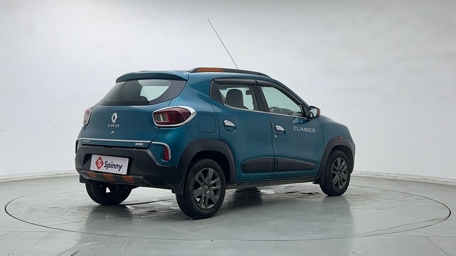 Used 2021 Renault Kwid CLIMBER 1.0 AMT Opt Petrol Automatic exterior RIGHT REAR CORNER VIEW