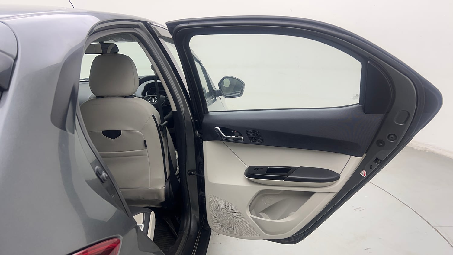 Used 2023 Tata Tiago XZA Plus Petrol Automatic interior RIGHT REAR DOOR OPEN VIEW