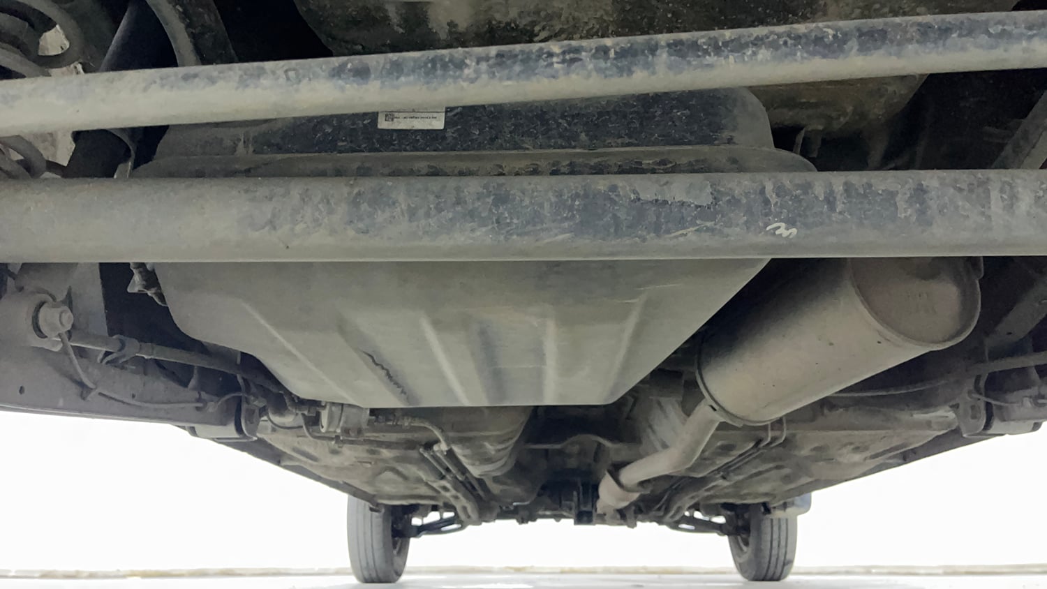 Used 2020 Maruti Suzuki Alto 800 LXi Petrol Manual extra REAR UNDERBODY VIEW (TAKEN FROM REAR)