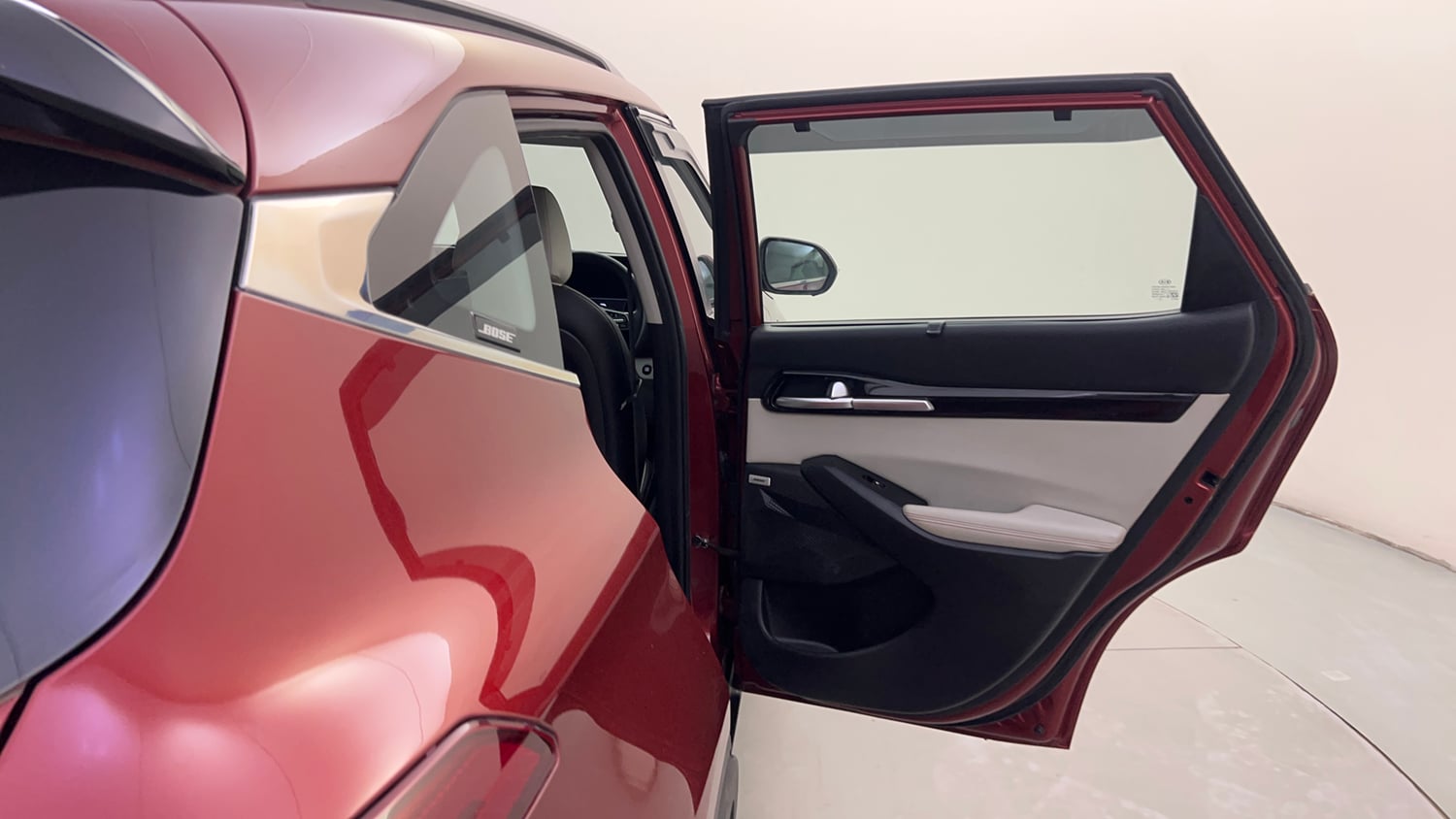 Used 2019 kia Seltos GTX Plus DCT 1.4 Petrol Automatic interior RIGHT REAR DOOR OPEN VIEW
