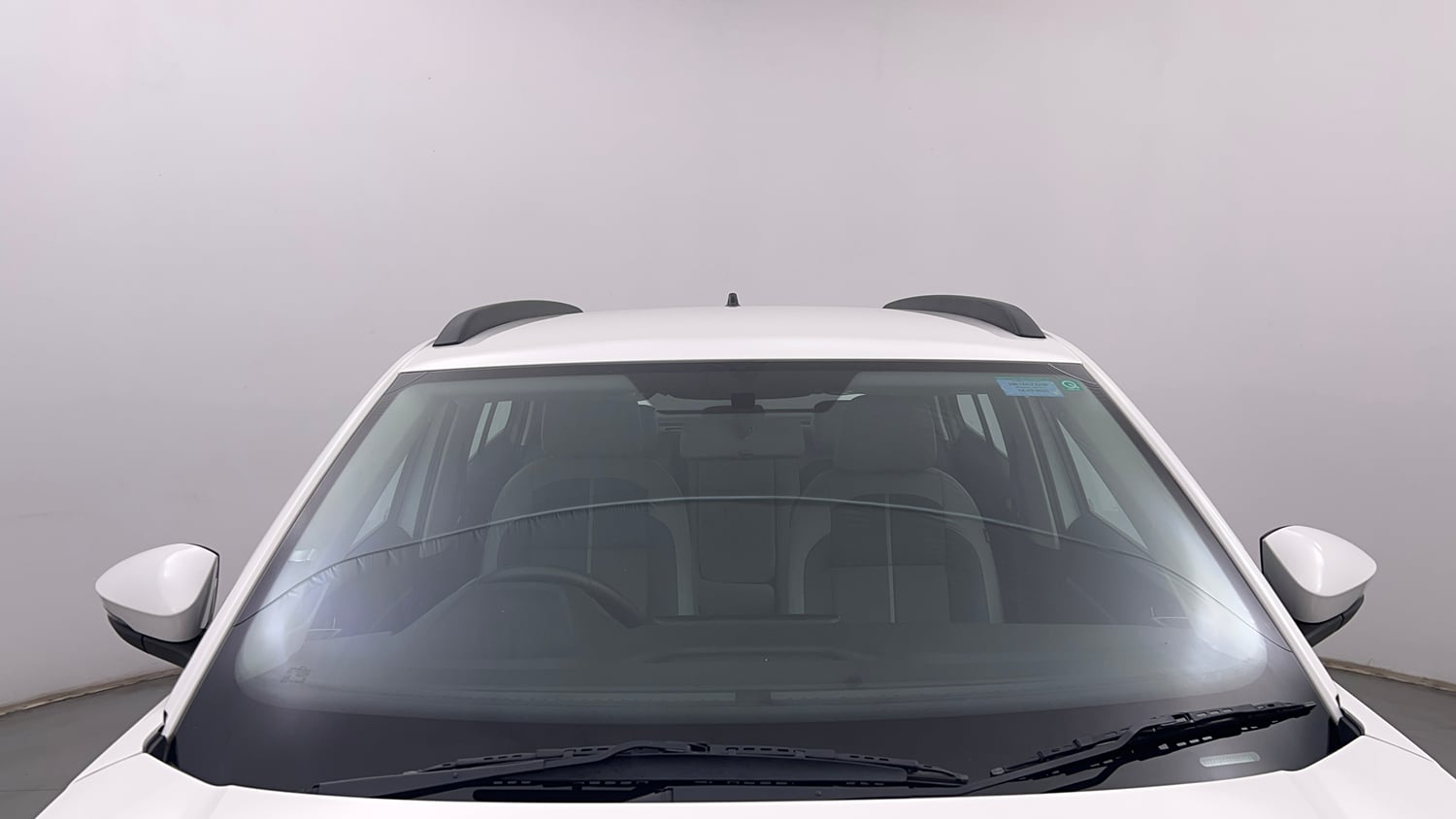 Used 2025 Skoda Kylaq Signature Plus AT Petrol Automatic exterior FRONT WINDSHIELD VIEW