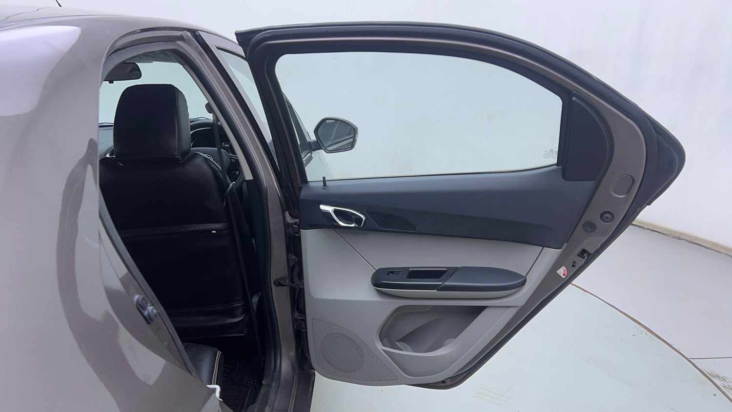 Used 2019 Tata Tiago Revotron XZA Petrol Automatic interior RIGHT REAR DOOR OPEN VIEW