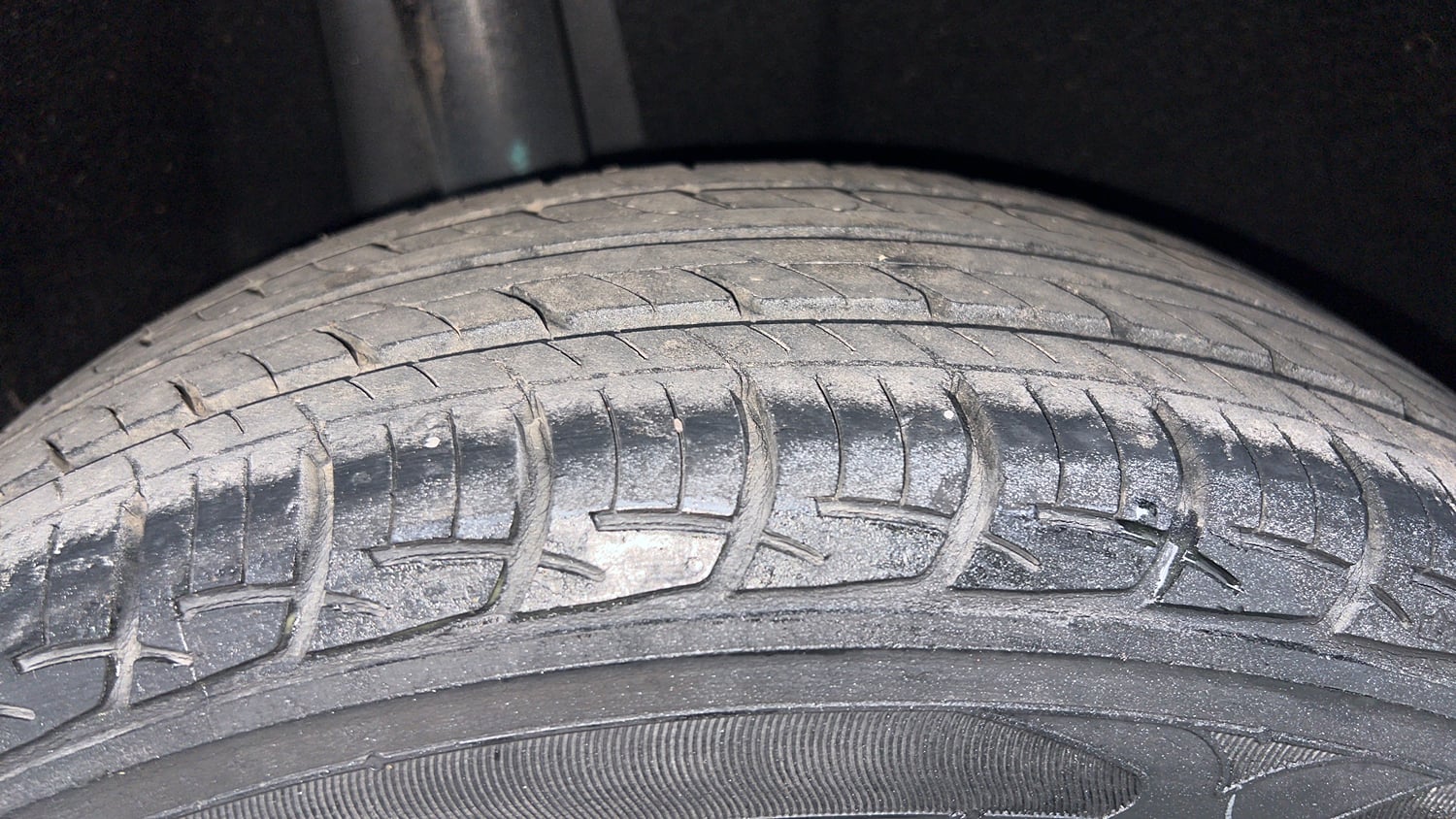 Used 2019 null Petrol Automatic tyres RIGHT REAR TYRE TREAD VIEW