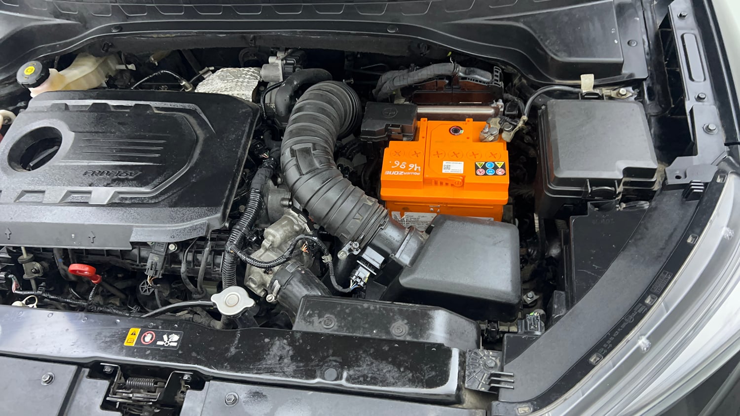 Used 2022 Kia Sonet HTX 1.5 AT Diesel Automatic engine ENGINE LEFT SIDE VIEW