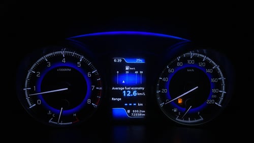 Used 2016 Maruti Suzuki Baleno Zeta 1.2 Petrol Manual interior CLUSTERMETER VIEW