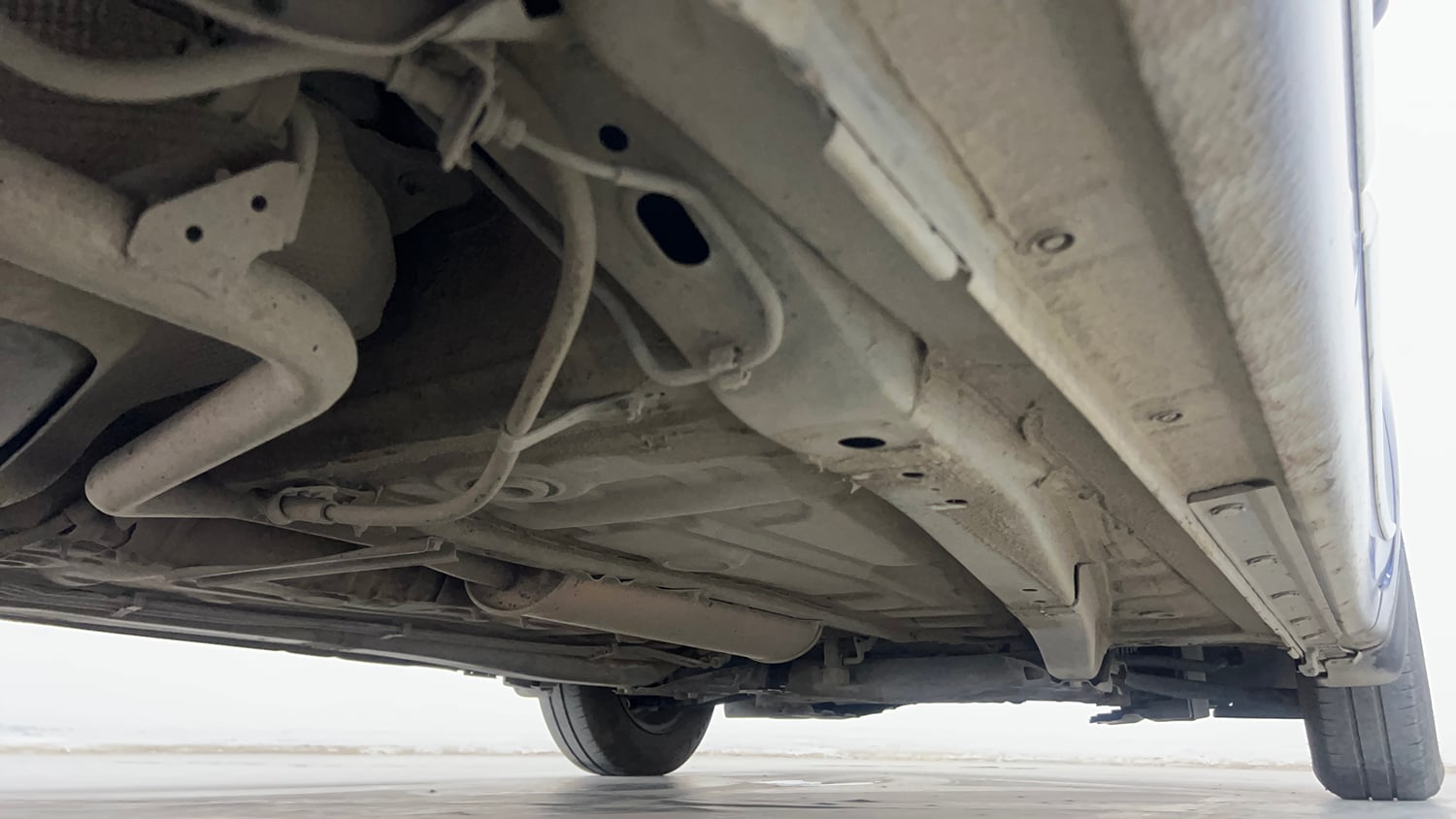 Used 2018 Maruti Suzuki Dzire VXi Petrol Manual extra REAR RIGHT UNDERBODY VIEW