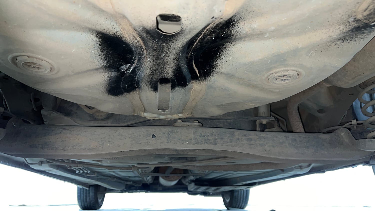 Used 2022 Maruti Suzuki Baleno Alpha MT Petrol Manual extra REAR UNDERBODY VIEW (TAKEN FROM REAR)