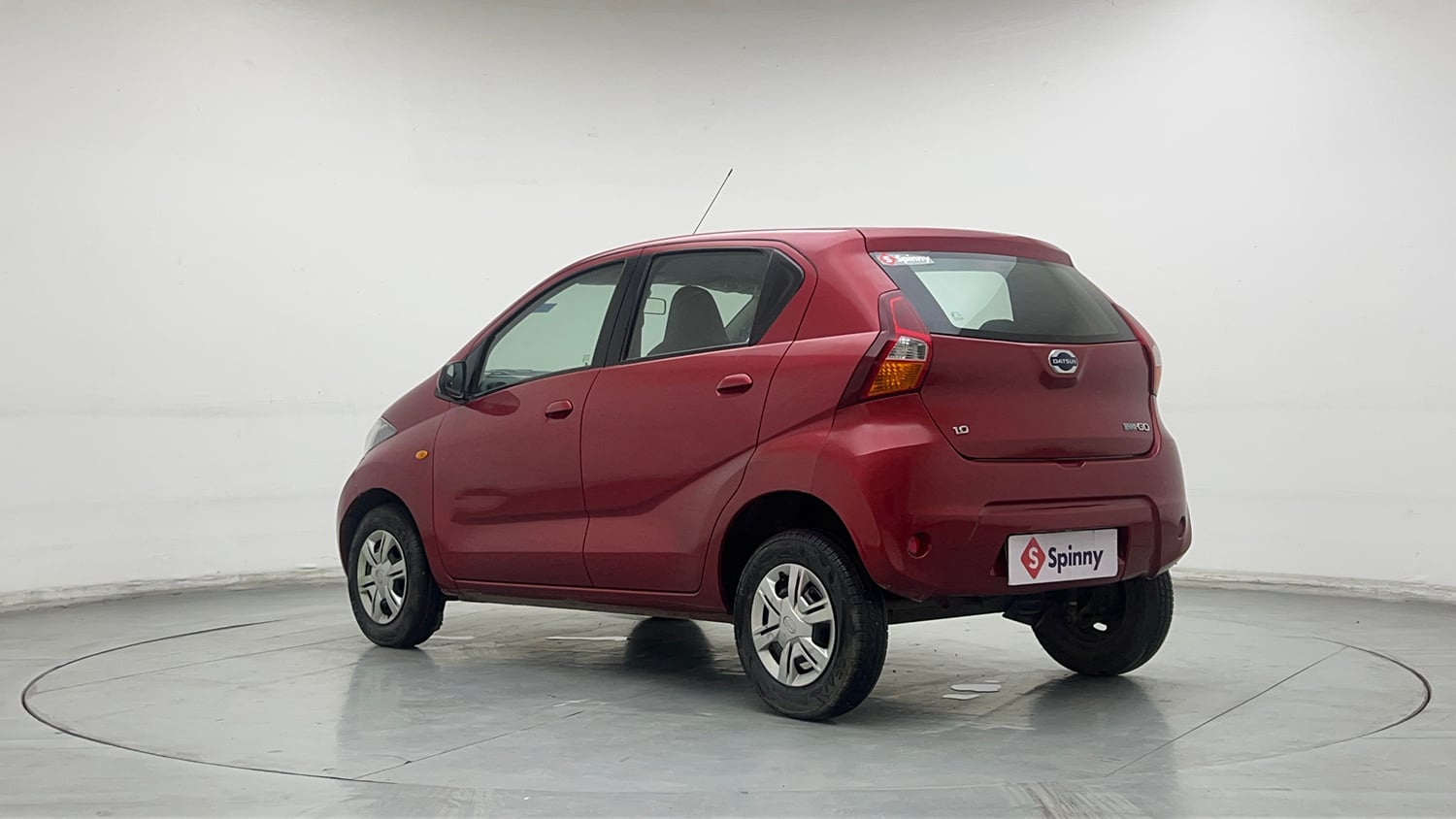 Used 2018 Datsun Redi-GO T(O) 1.0 AMT Petrol Automatic exterior LEFT REAR CORNER VIEW