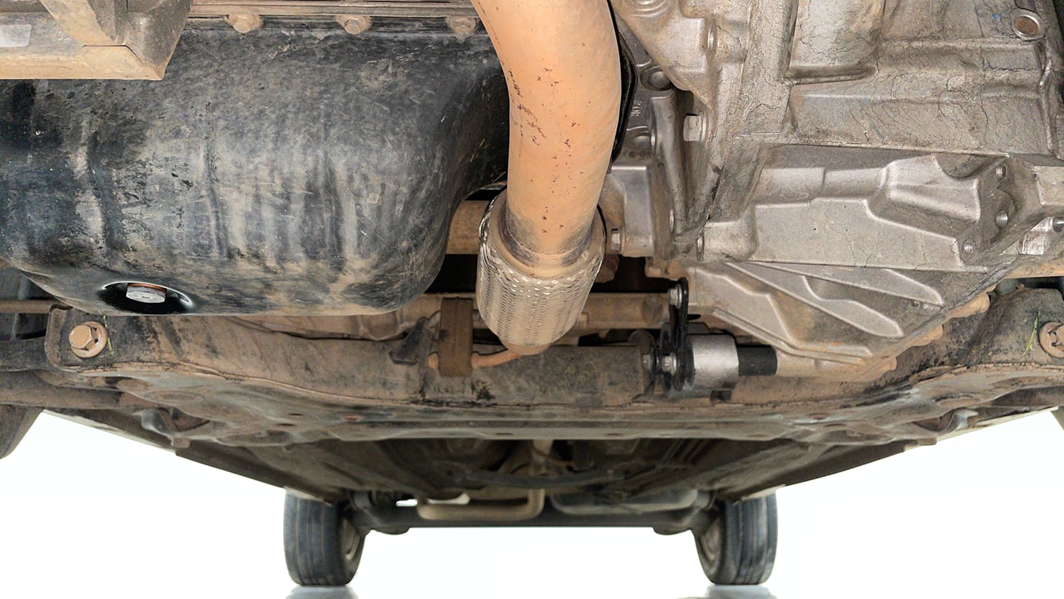 Used 2014 Ford EcoSport Titanium 1.5 TDCi (Opt) Diesel Manual extra FRONT LEFT UNDERBODY VIEW