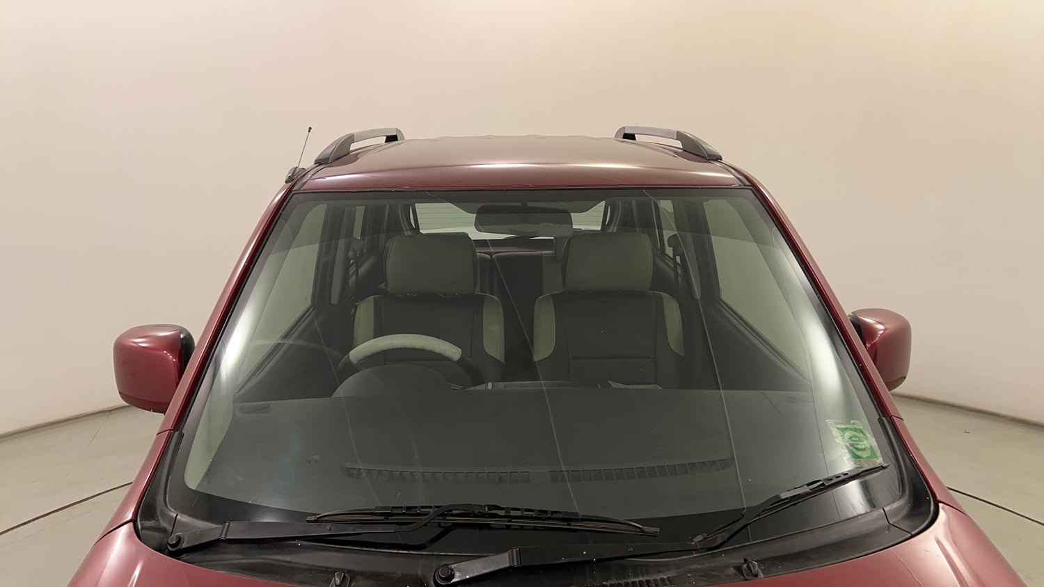 Used 2012 Maruti Suzuki Wagon R 1.0 VXi Petrol Manual exterior FRONT WINDSHIELD VIEW