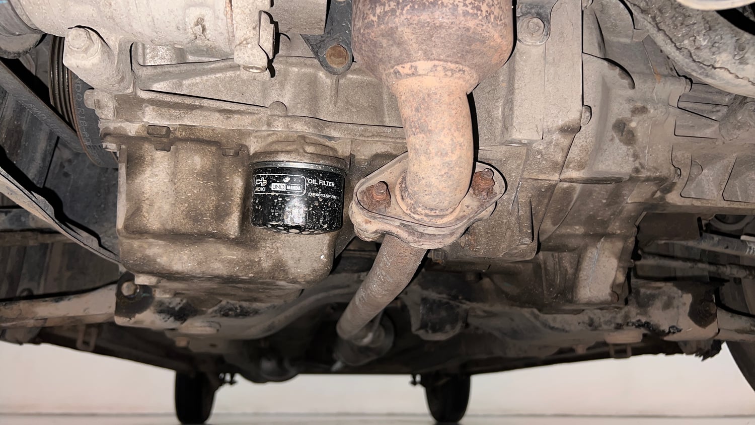 Used 2012 Maruti Suzuki Wagon R LXi Petrol Manual extra FRONT LEFT UNDERBODY VIEW
