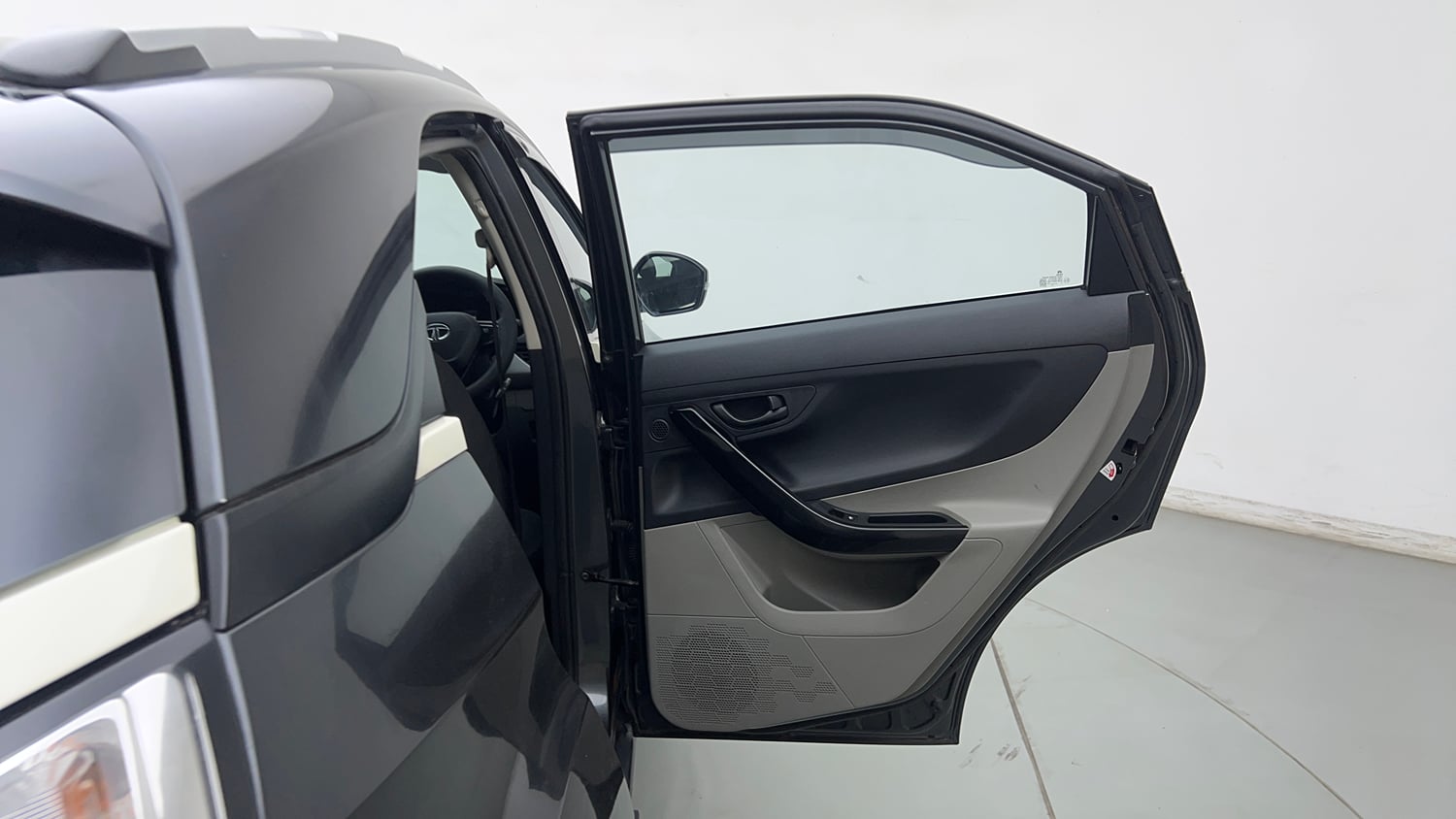 Used 2018 Tata Nexon XM Petrol Manual interior RIGHT REAR DOOR OPEN VIEW
