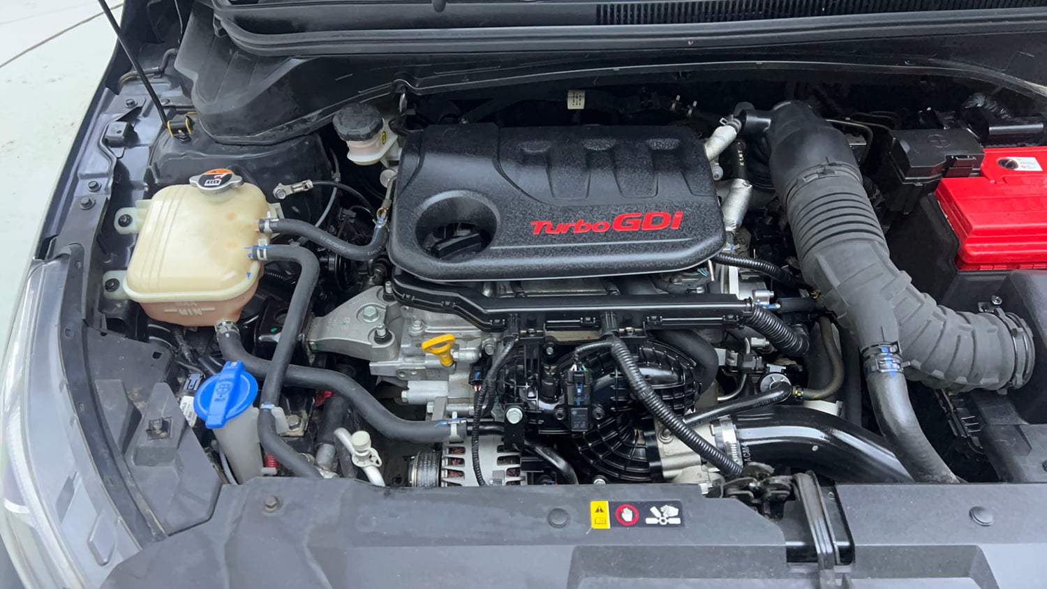 Used 2022 Hyundai i20 N Line N8 1.0 Turbo DCT Petrol Automatic engine ENGINE RIGHT SIDE VIEW
