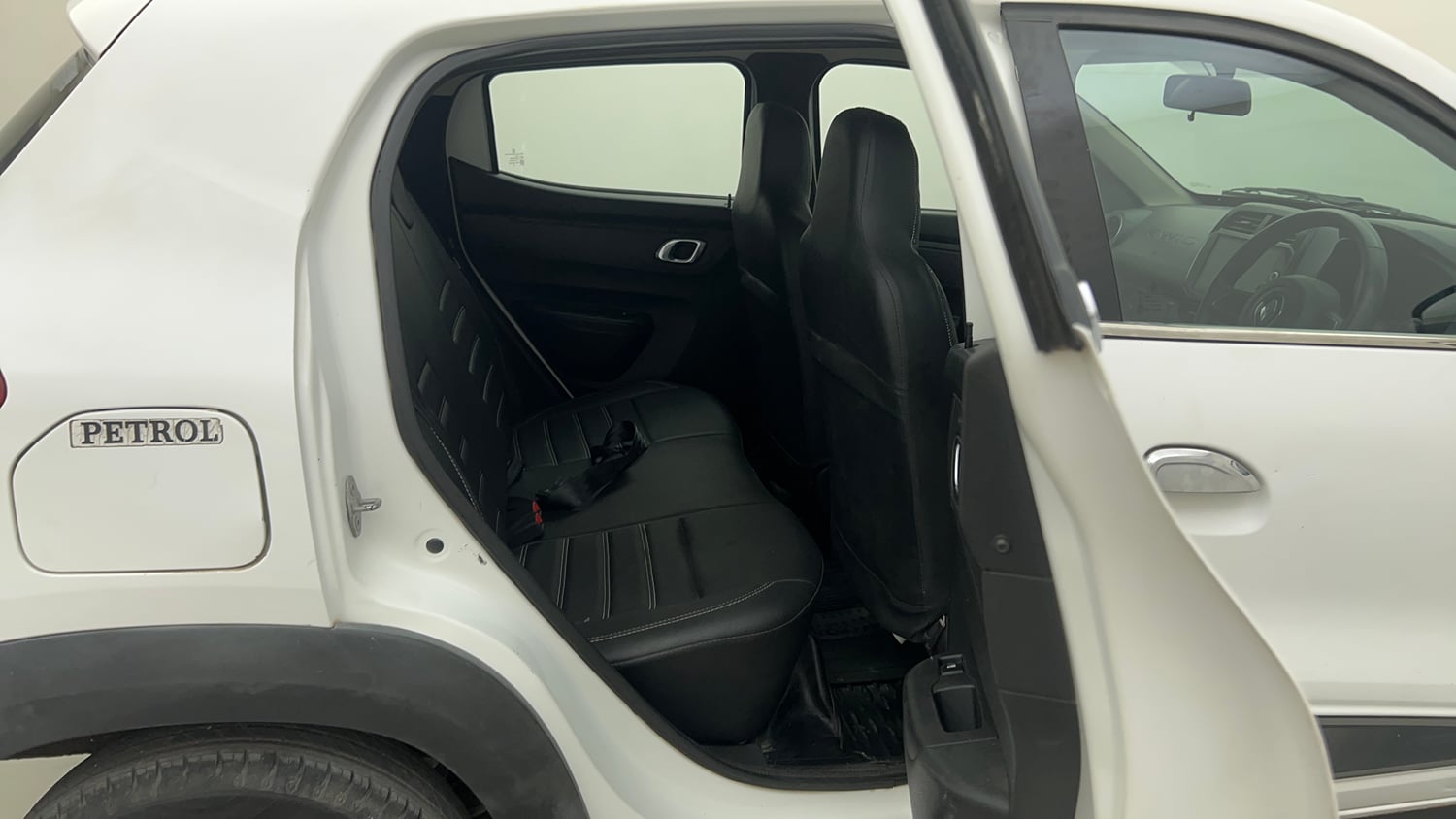 Used 2020 Renault Kwid 1.0 RXT AMT Opt Petrol Automatic interior RIGHT SIDE REAR DOOR CABIN VIEW