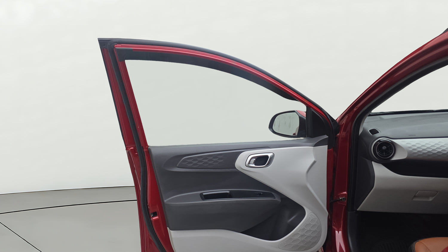Used 2020 Hyundai Grand i10 Nios Sportz 1.2 Kappa VTVT Petrol Manual interior LEFT FRONT DOOR OPEN VIEW