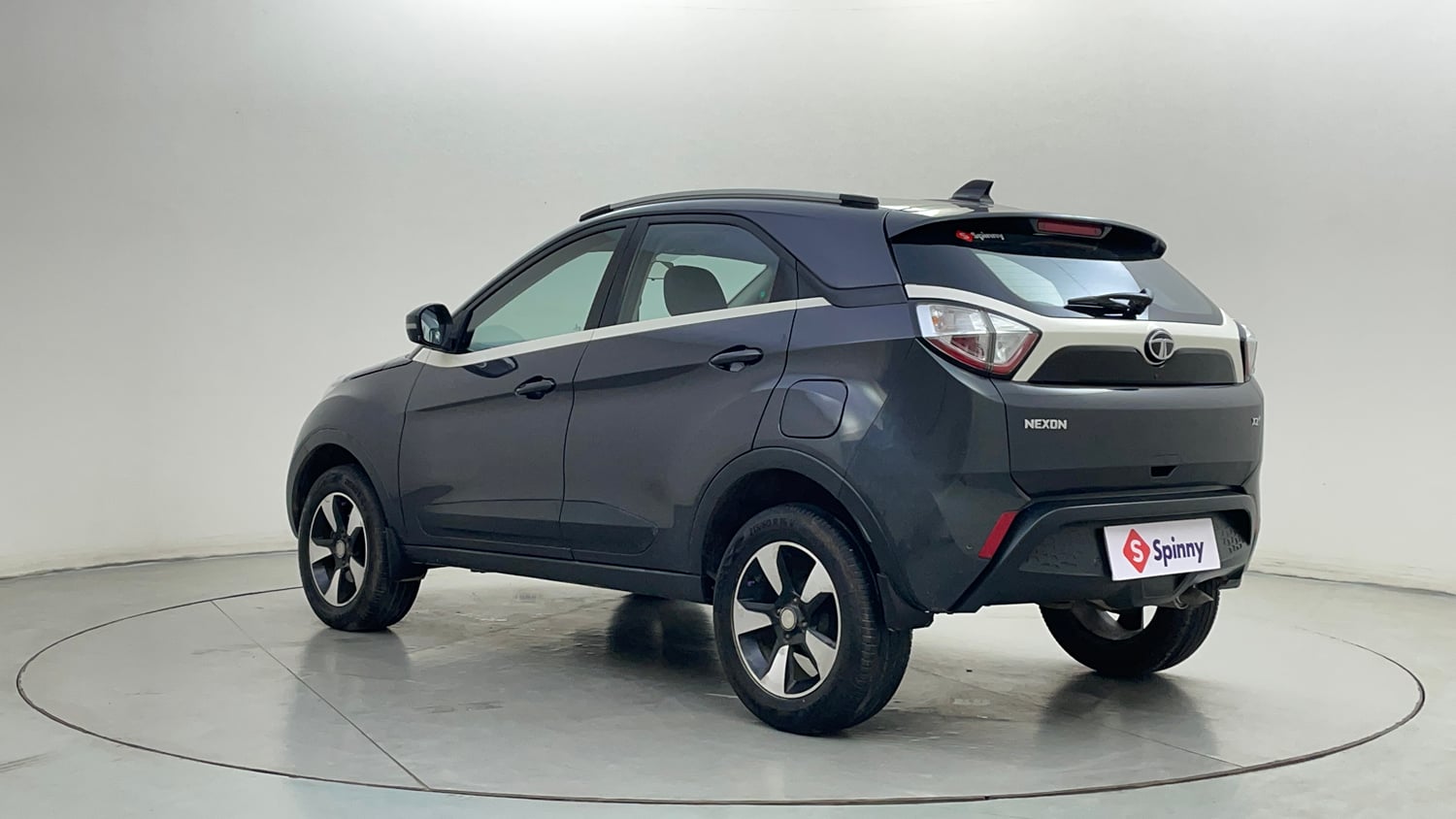 Used 2019 Tata Nexon XZ Plus Diesel Diesel Manual exterior LEFT REAR CORNER VIEW