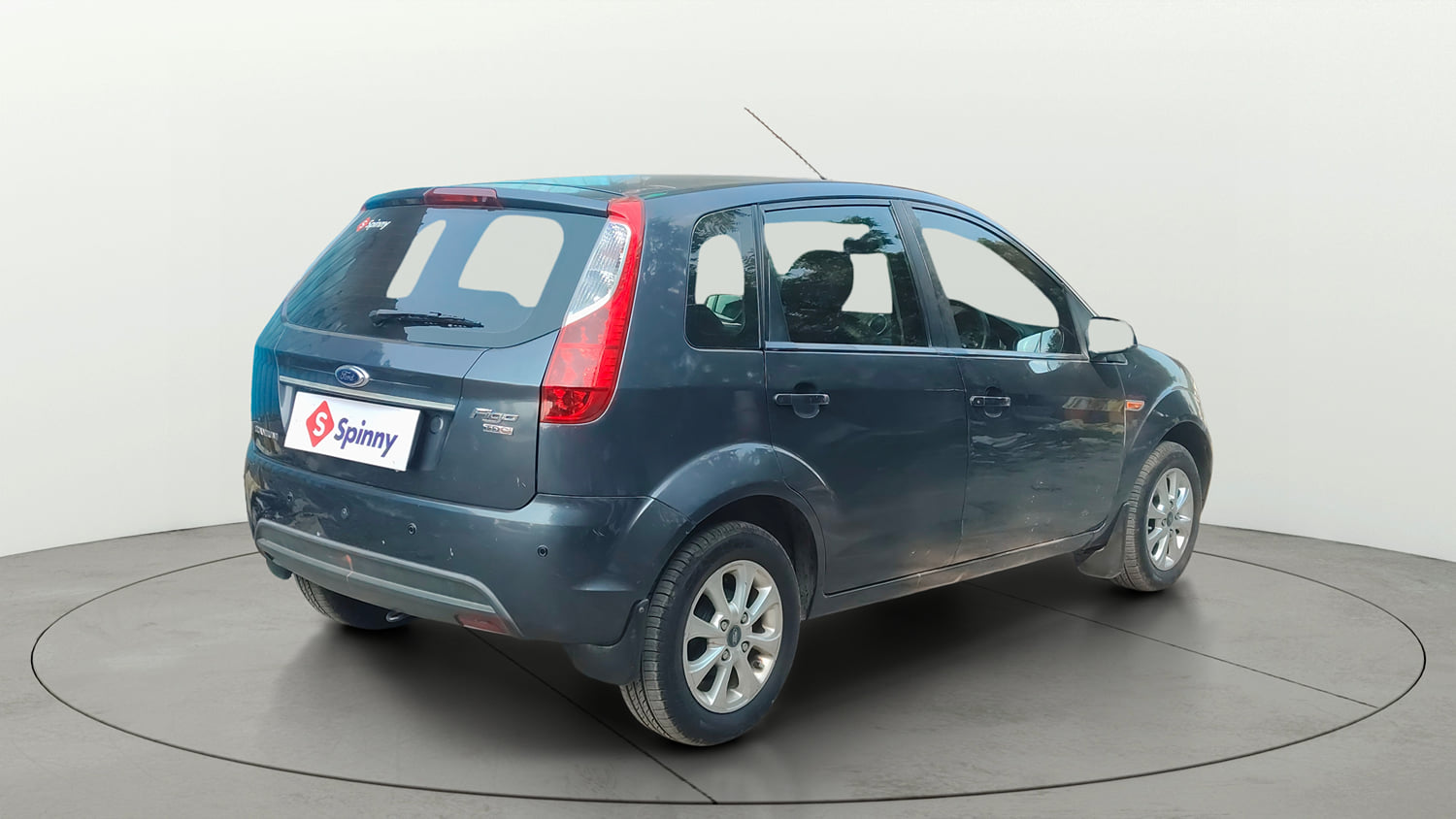 Used 2012 Ford Figo Duratorq Diesel Titanium 1.4 Diesel Manual exterior RIGHT REAR CORNER VIEW