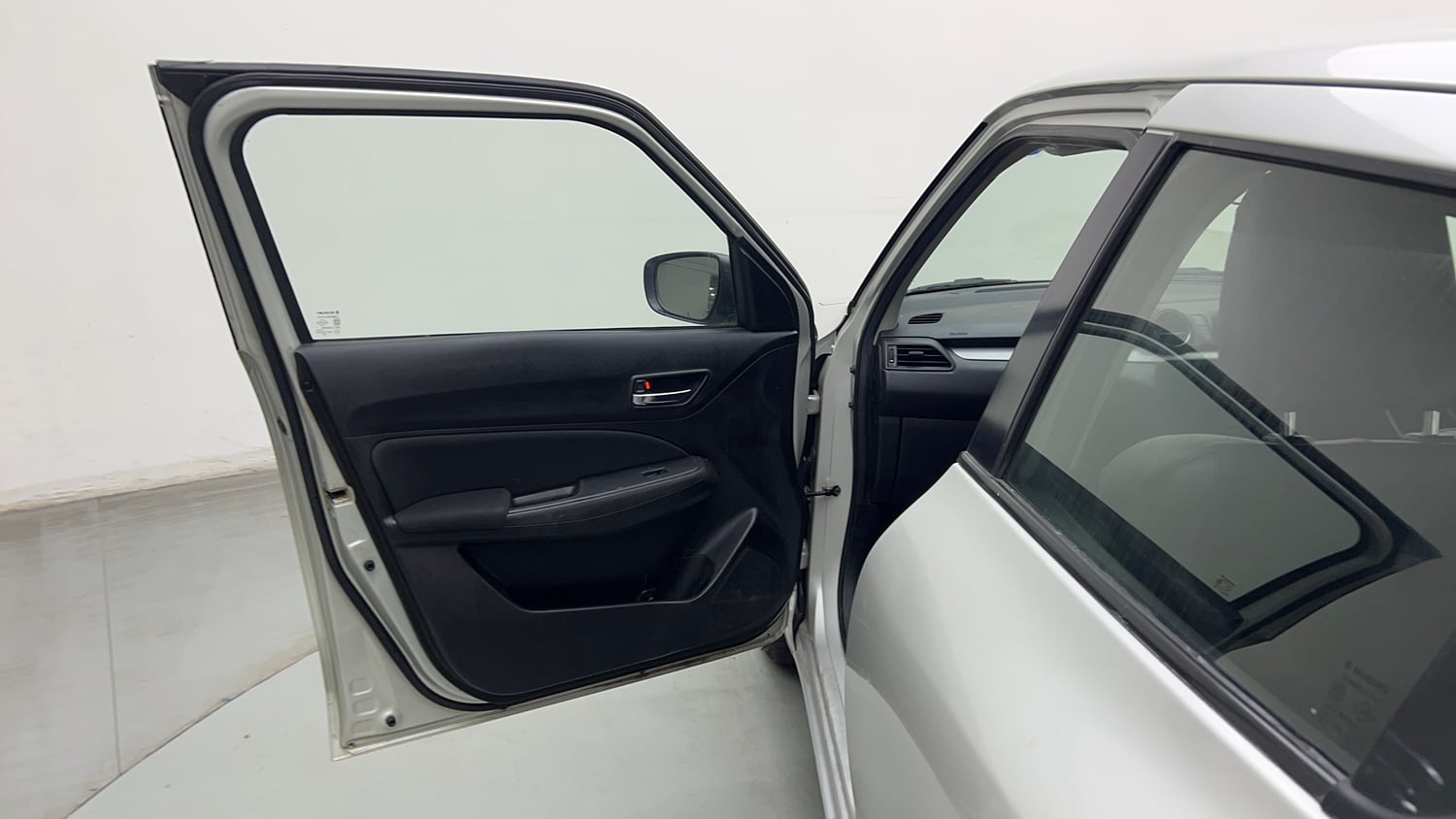 Used 2021 Maruti Suzuki Swift VXi AMT Petrol Automatic interior LEFT FRONT DOOR OPEN VIEW