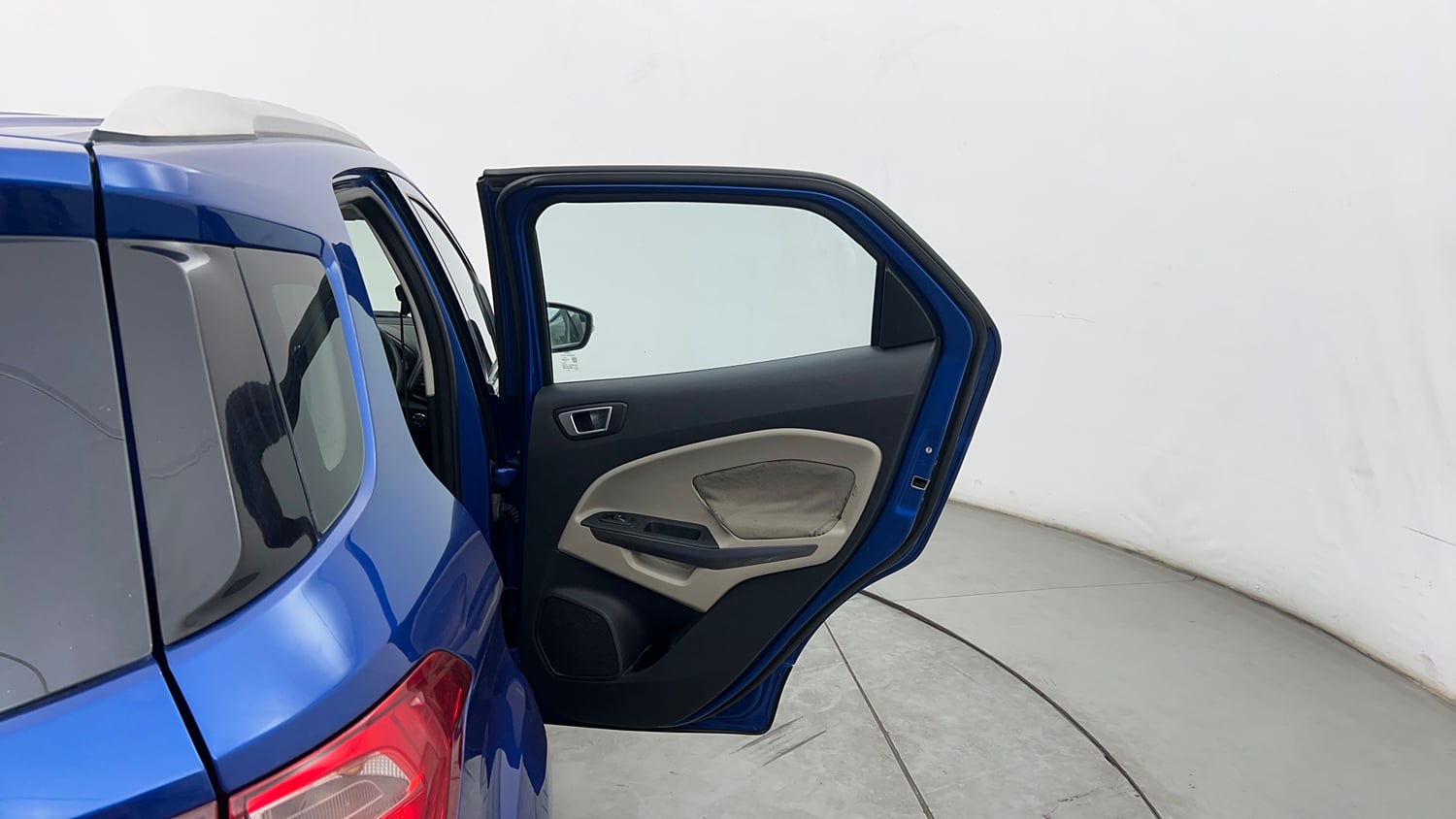 Used 2021 Ford EcoSport Titanium Plus 1.5L Ti-VCT AT Petrol Automatic interior RIGHT REAR DOOR OPEN VIEW