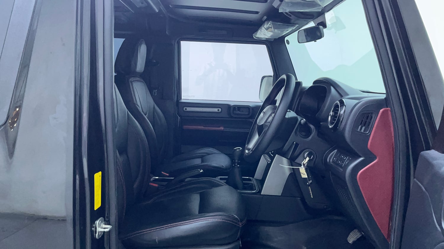 Used 2024 Mahindra Thar LX Hard Top Diesel MT RWD Diesel Manual interior RIGHT SIDE FRONT DOOR CABIN VIEW