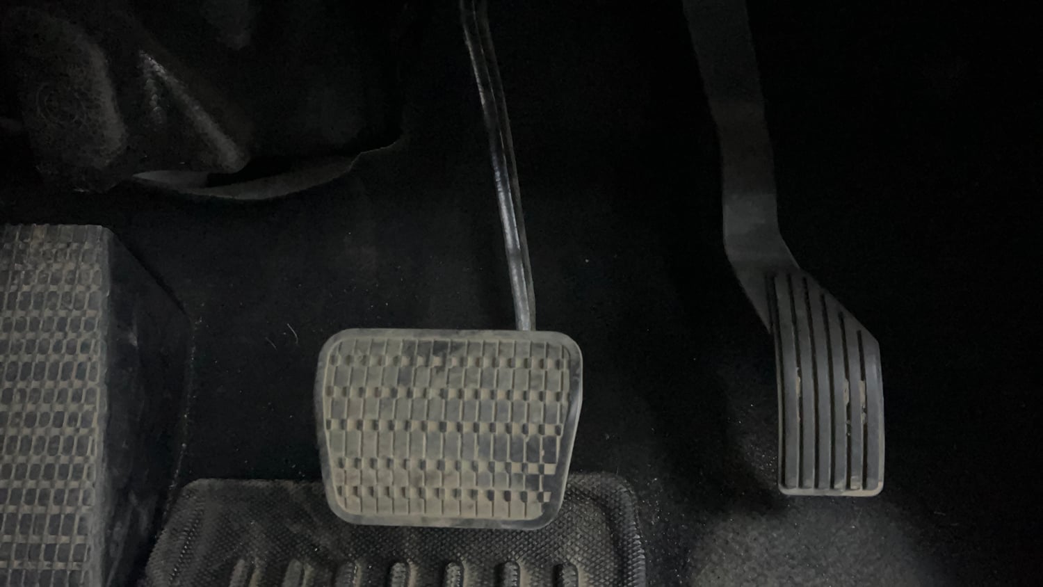 Used 2023 Tata Punch Creative Dual Tone AMT Petrol Automatic interior PEDALS VIEW