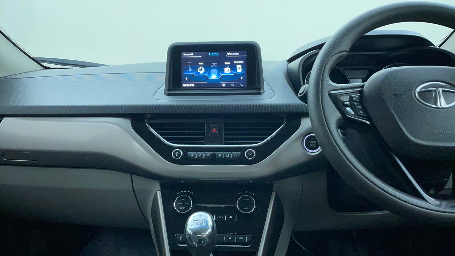 Used 2019 Tata Nexon XZ Plus Diesel Diesel Manual interior MUSIC SYSTEM & AC CONTROL VIEW