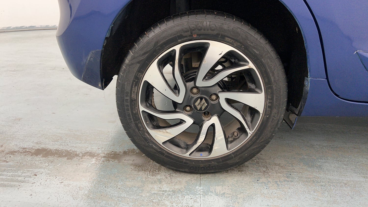 Used 2020 Maruti Suzuki Baleno Zeta Petrol Manual tyres RIGHT REAR TYRE RIM VIEW