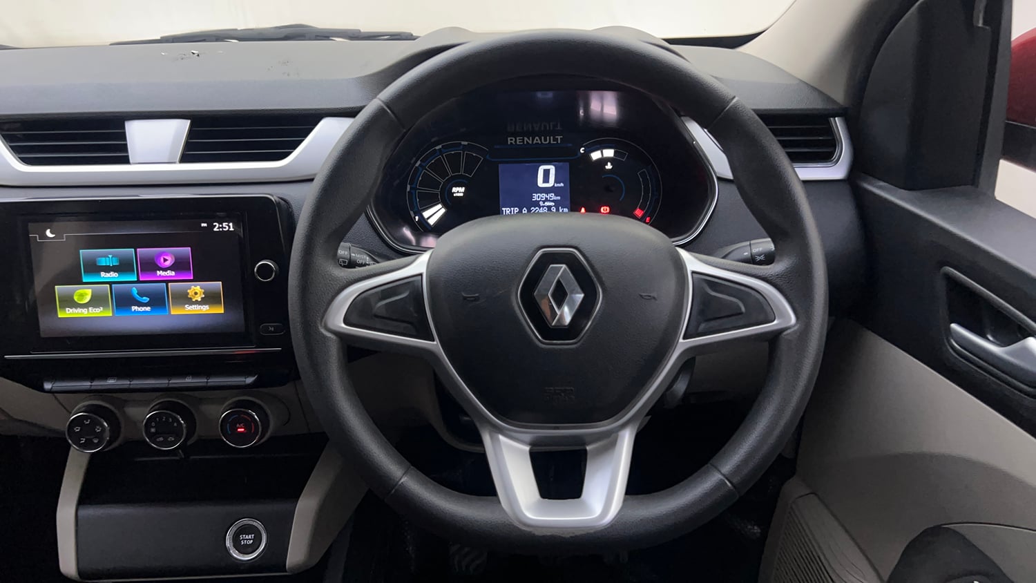 Used 2021 Renault Triber RXZ Petrol Manual interior STEERING VIEW