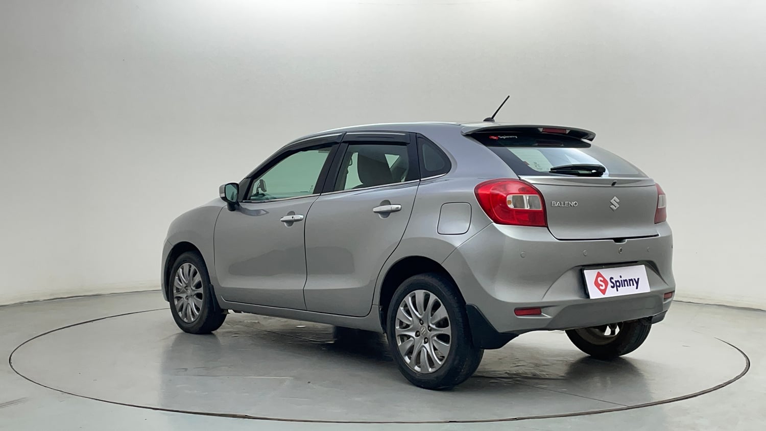 Used 2018 Maruti Suzuki Baleno Zeta 1.2 AT Petrol Automatic exterior LEFT REAR CORNER VIEW