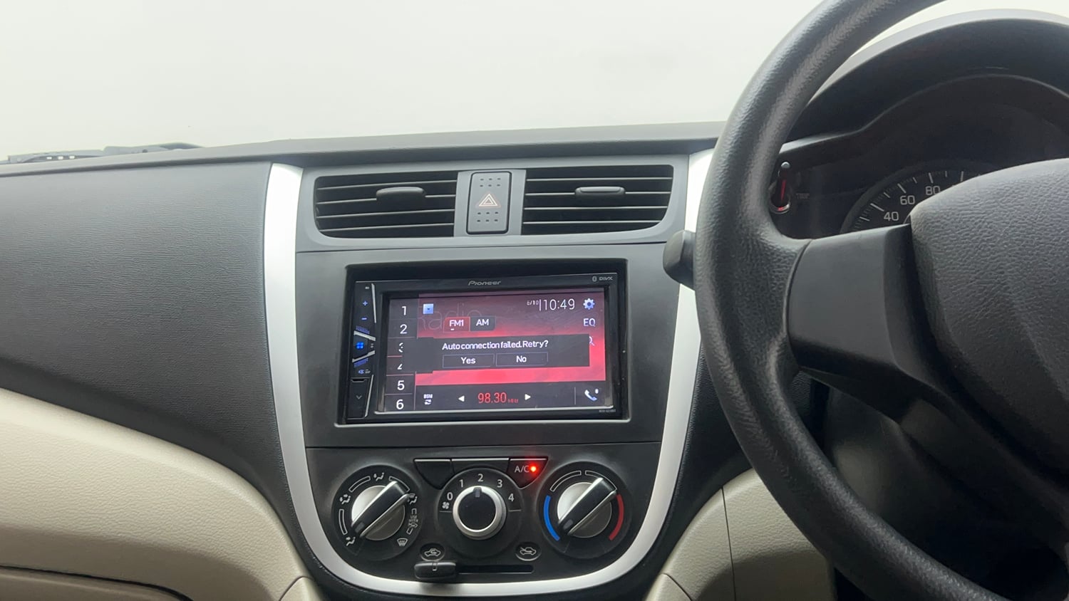Used 2019 Maruti Suzuki Celerio VXi Petrol Manual interior MUSIC SYSTEM & AC CONTROL VIEW