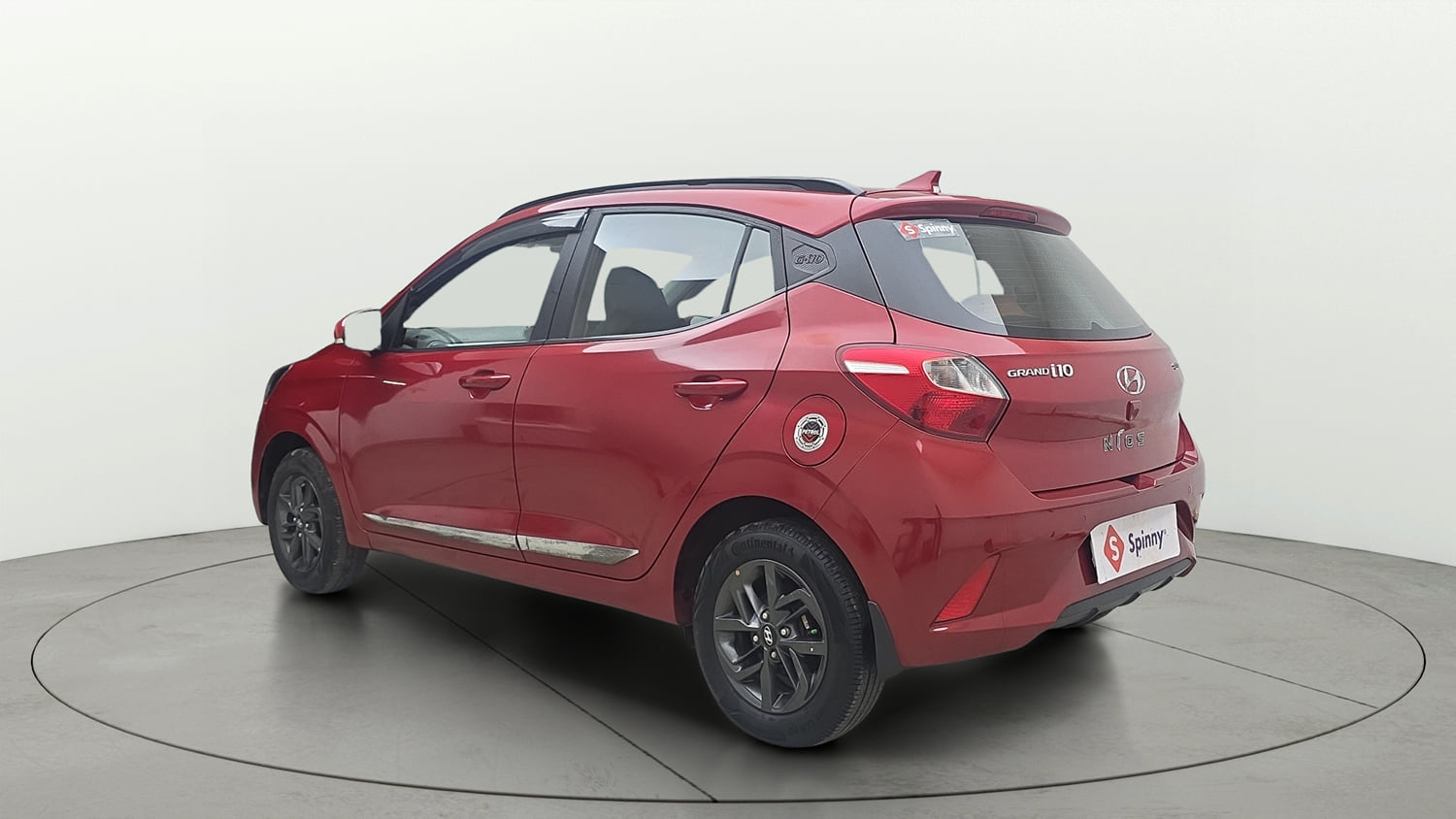 Used 2020 Hyundai Grand i10 Nios Sportz 1.2 Kappa VTVT Petrol Manual exterior LEFT REAR CORNER VIEW