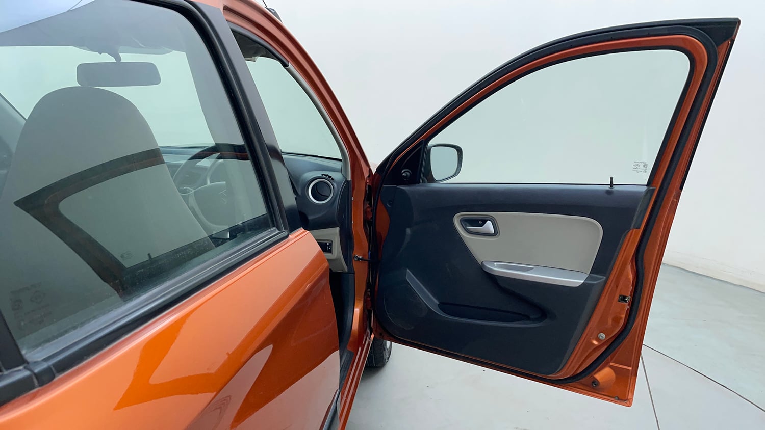 Used 2015 Maruti Suzuki Alto K10 VXi AMT Petrol Automatic interior RIGHT FRONT DOOR OPEN VIEW