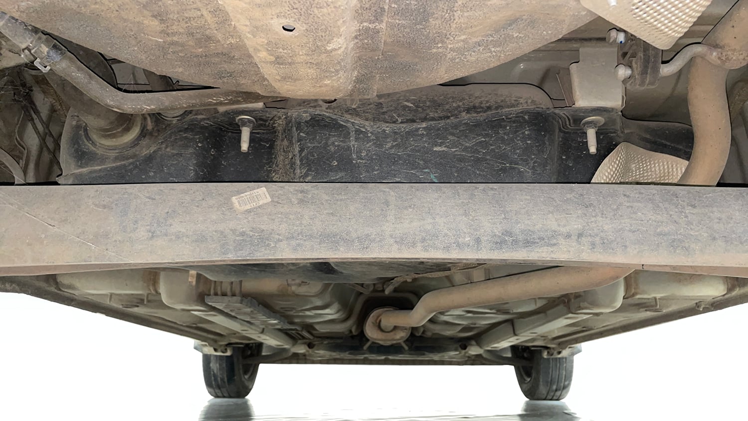 Used 2021 Hyundai Santro Sportz AMT Petrol Automatic extra REAR UNDERBODY VIEW (TAKEN FROM REAR)