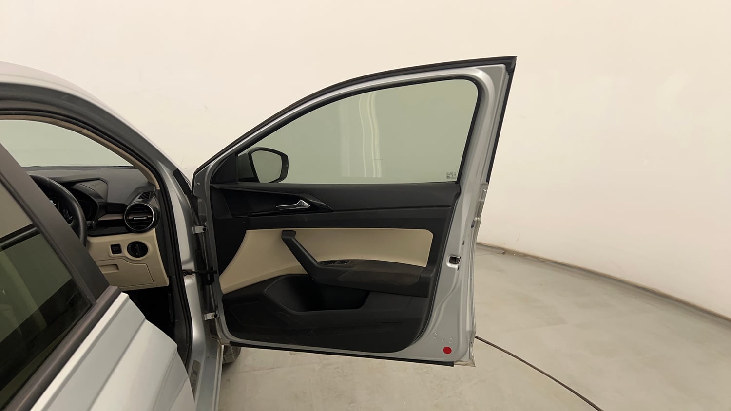 Used 2023 Skoda Slavia Ambition 1.5L TSI MT Petrol Manual interior RIGHT FRONT DOOR OPEN VIEW