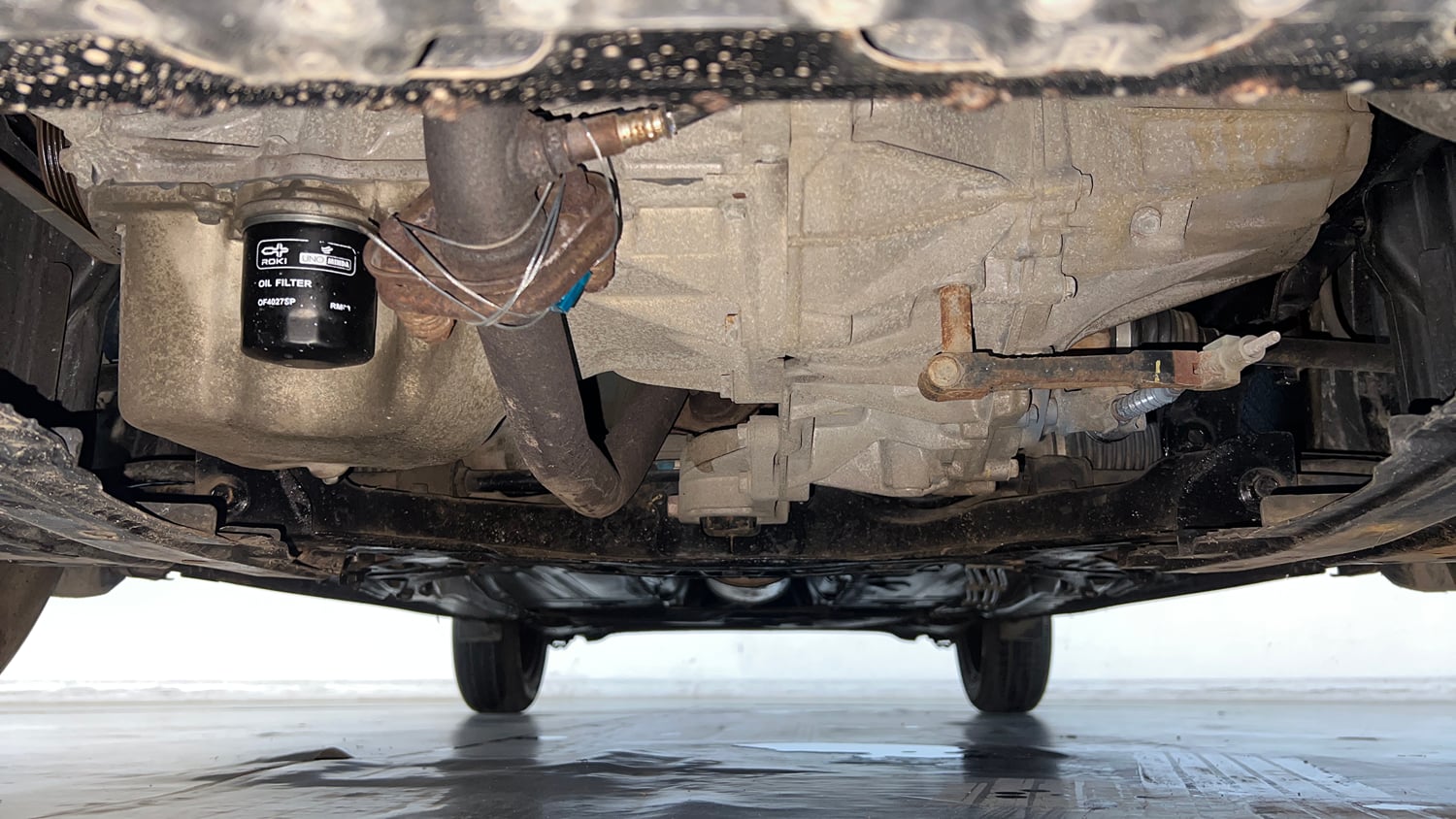 Used 2020 Maruti Suzuki Baleno Delta Petrol Manual extra FRONT LEFT UNDERBODY VIEW