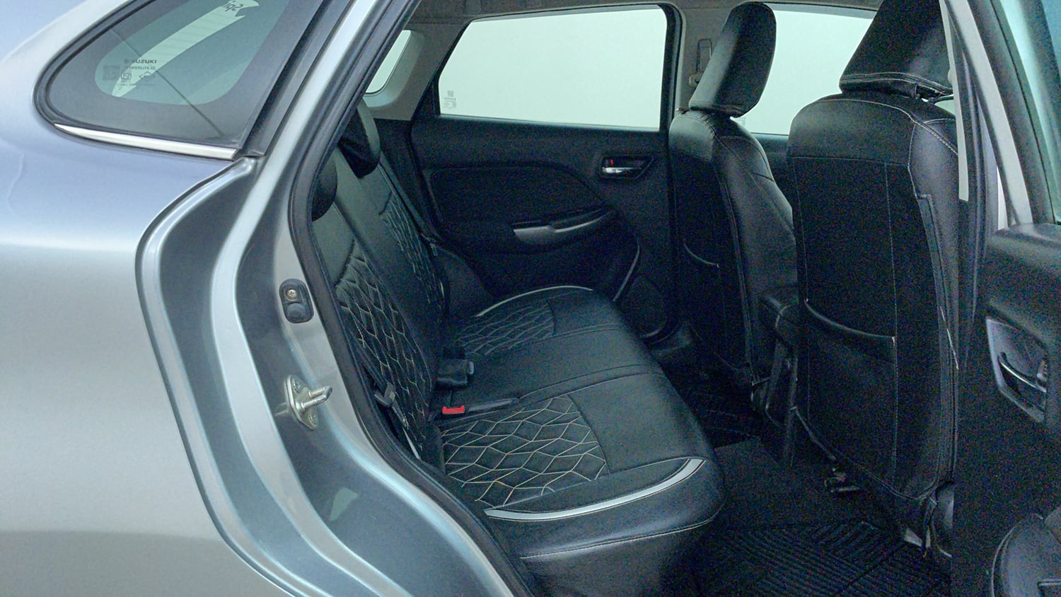 Used 2018 Maruti Suzuki Baleno Zeta 1.2 AT Petrol Automatic interior RIGHT SIDE REAR DOOR CABIN VIEW