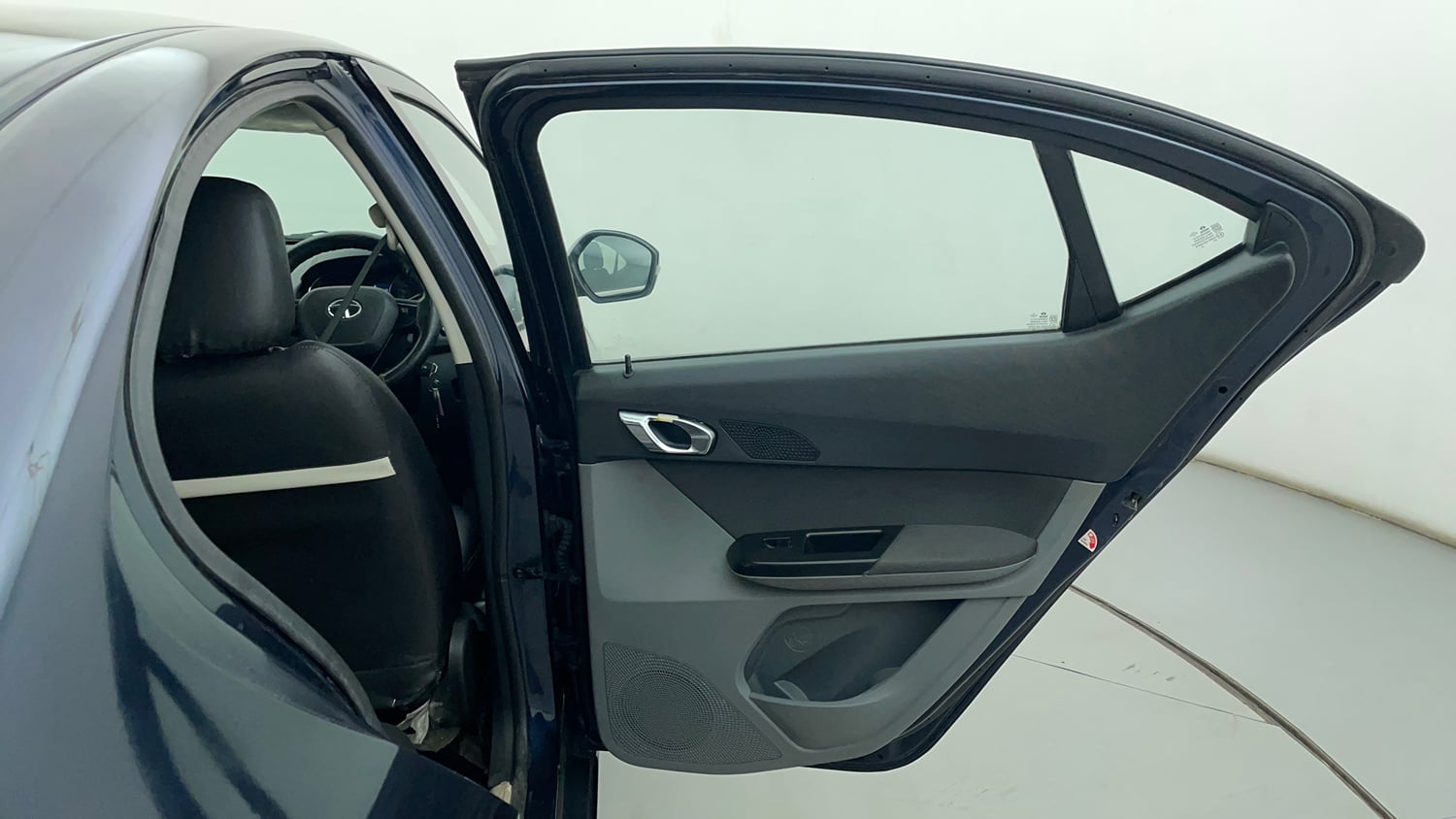 Used 2019 Tata Tigor Revotron XZA Petrol Automatic interior RIGHT REAR DOOR OPEN VIEW