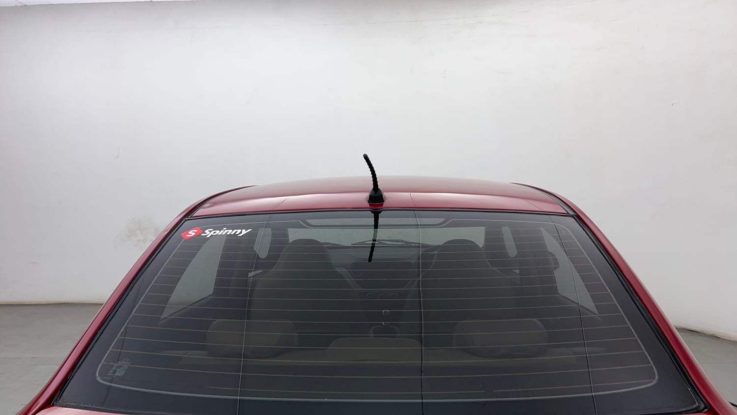 Used 2014 Hyundai Xcent SX 1.2 (O) Petrol Manual exterior BACK WINDSHIELD VIEW
