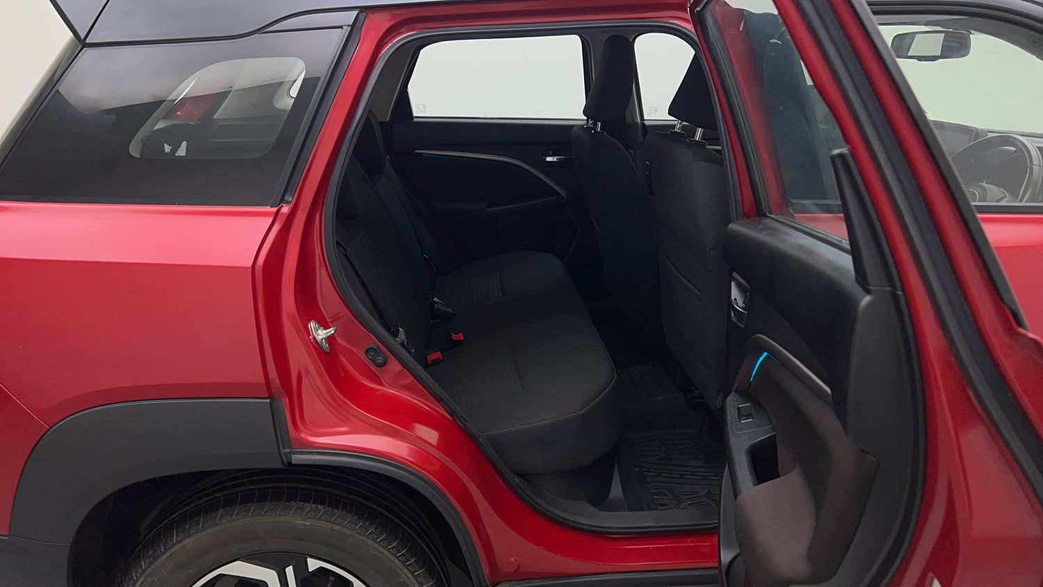 Used 2024 Maruti Suzuki Brezza Zxi Plus Dual Tone Petrol Manual interior RIGHT SIDE REAR DOOR CABIN VIEW