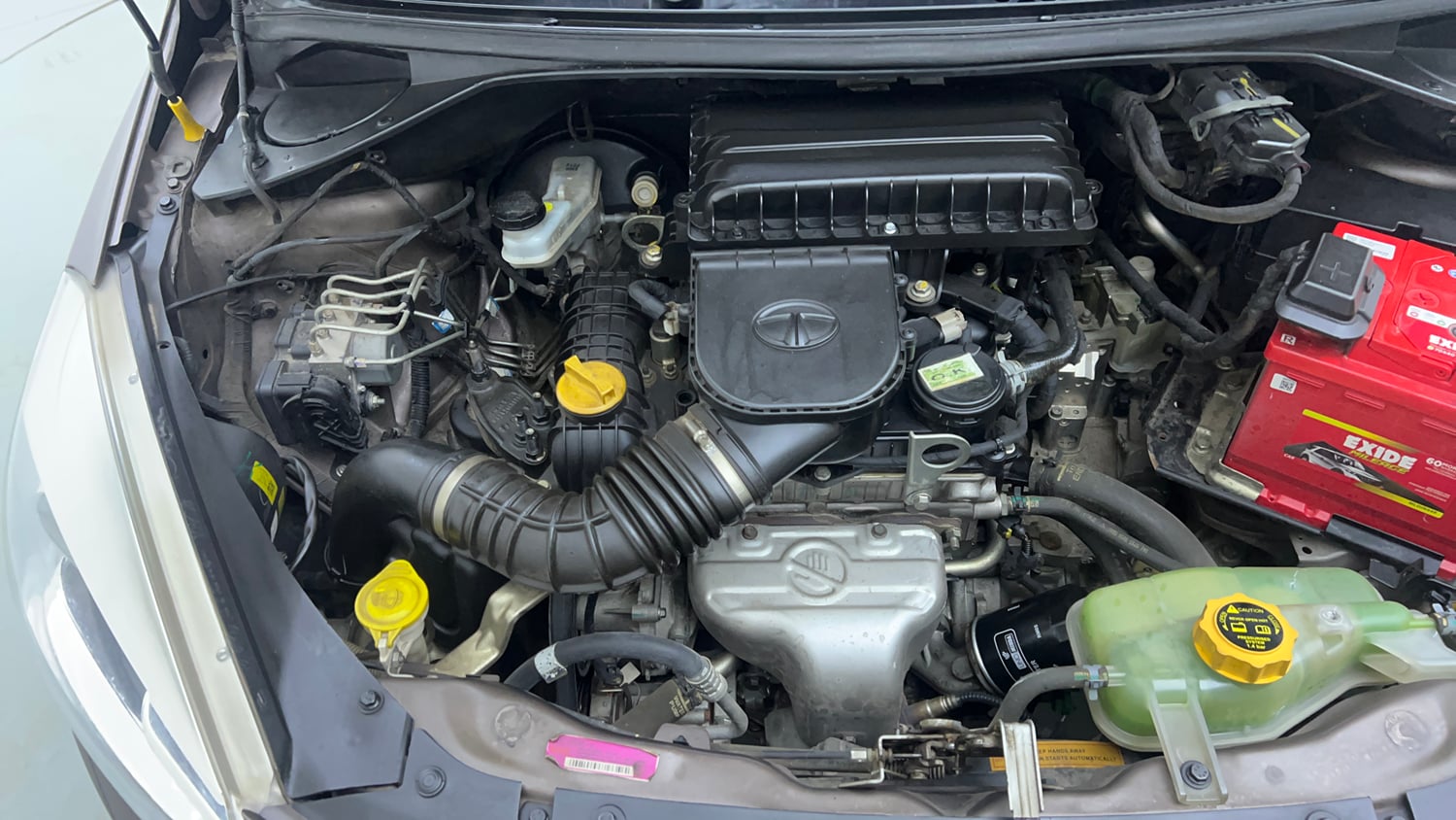 Used 2019 Tata Tiago Revotron XZA Petrol Automatic engine ENGINE RIGHT SIDE VIEW