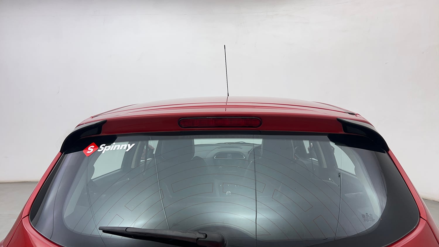 Used 2017 Tata Tiago Revotron XZ w/o Alloy Petrol Manual exterior BACK WINDSHIELD VIEW