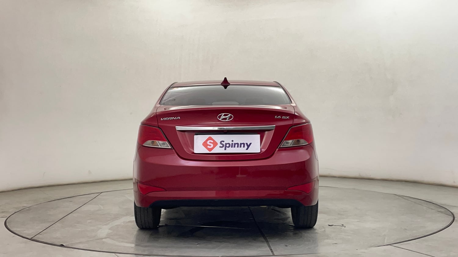 Used 2016 Hyundai Verna 1.6 VTVT SX Petrol Manual exterior BACK VIEW