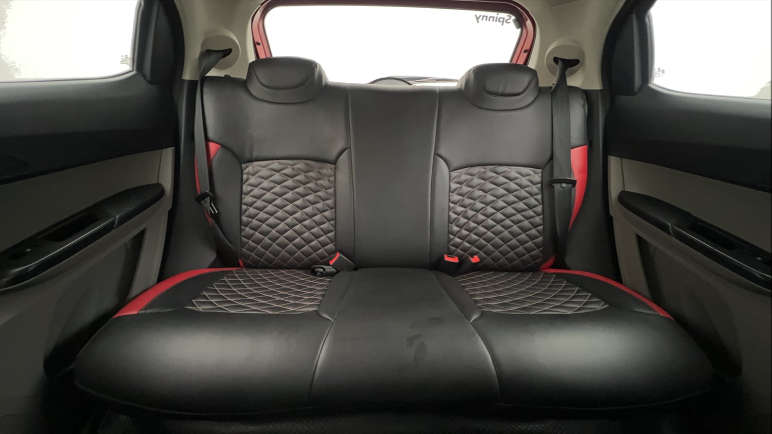 Used 2017 Tata Tiago Revotron XZ w/o Alloy Petrol Manual interior REAR SEAT CONDITION VIEW
