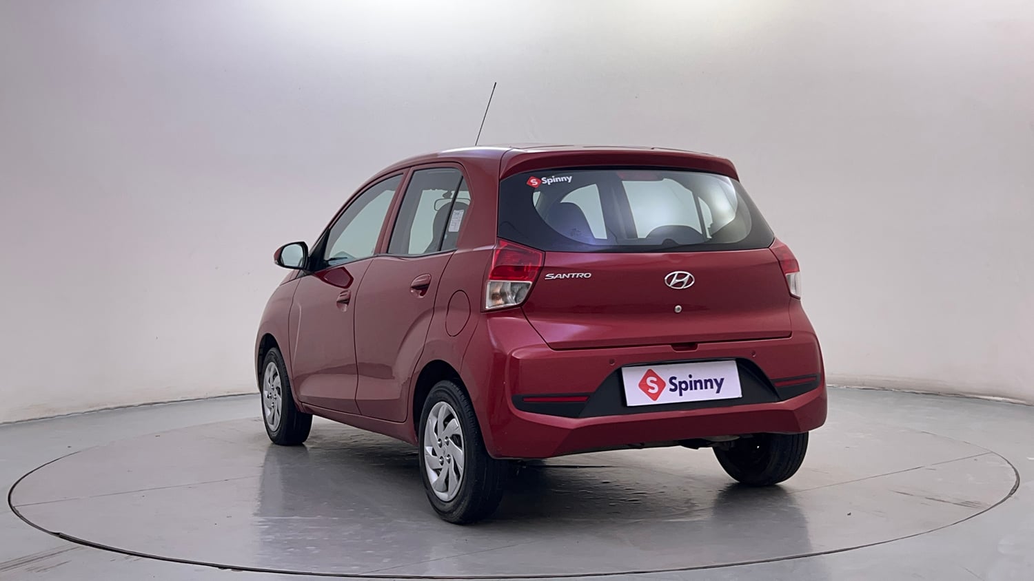 Used 2021 Hyundai Santro Sportz Petrol Manual exterior LEFT REAR CORNER VIEW