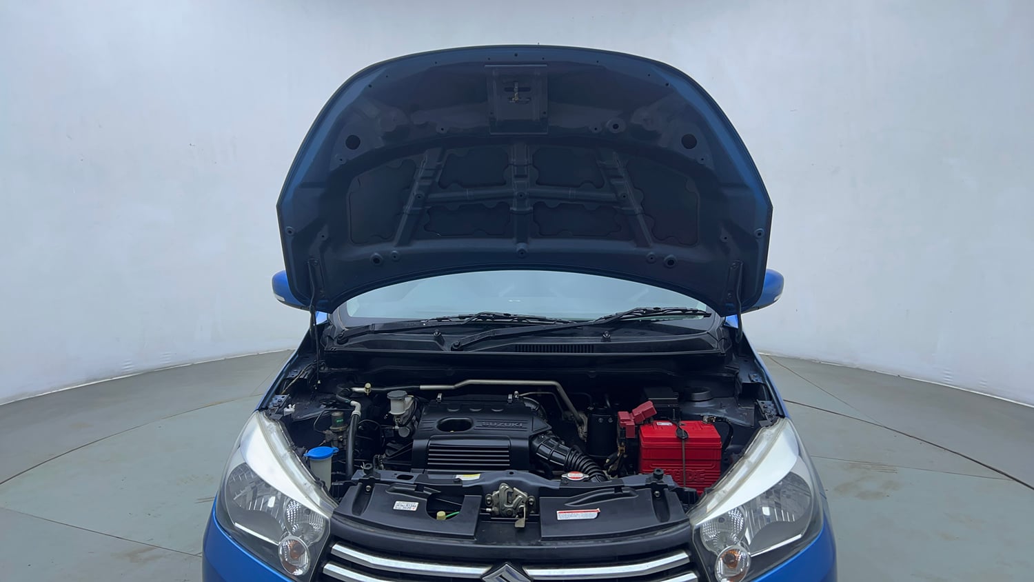 Used 2016 Maruti Suzuki Celerio ZXi AMT Petrol Automatic engine ENGINE & BONNET OPEN FRONT VIEW