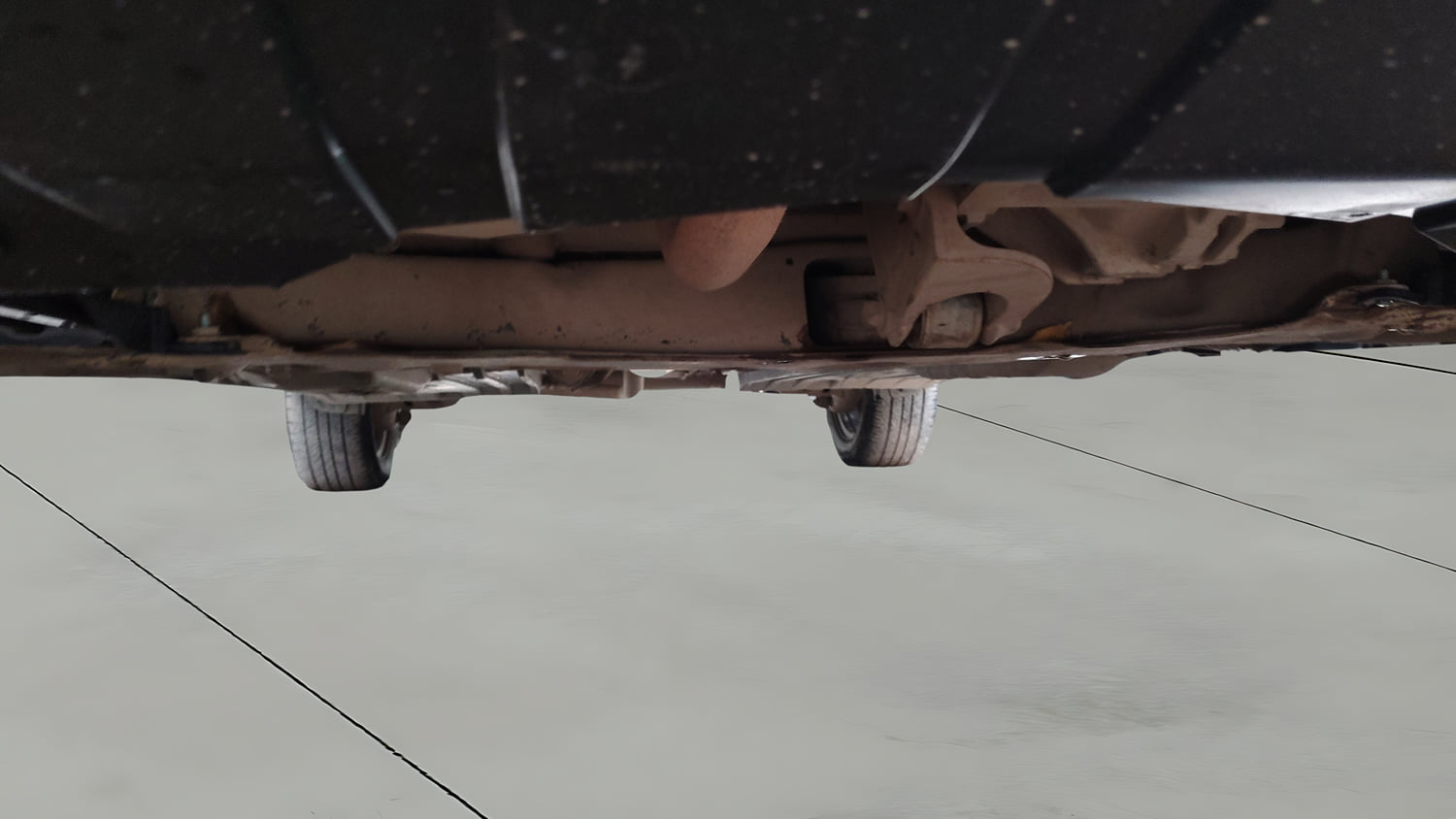 Used 2021 Toyota Urban Cruiser Mid Grade MT Petrol Manual extra FRONT LEFT UNDERBODY VIEW