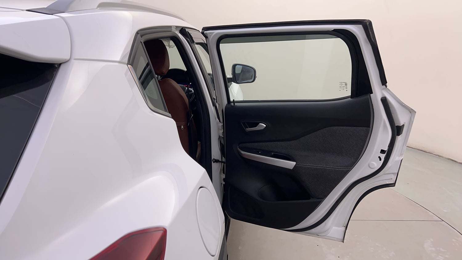 Used 2022 Nissan Magnite XV Premium Turbo Petrol Manual interior RIGHT REAR DOOR OPEN VIEW